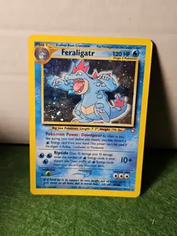 Pokemon TCG Holographic Feraligatr Card 5/111 HP - Image 1