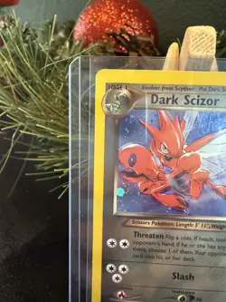 Pokemon Dark Scizor 9/105 Neo Destiny Holo Rare - Image 2