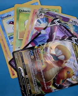 Lot Of 8 Jumbo Pokemon Cards - Image 1
