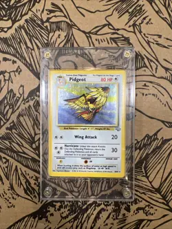 Pokemon 1999 Holo Jungle Holo Rare Pidgeot 8/64 - Image 1