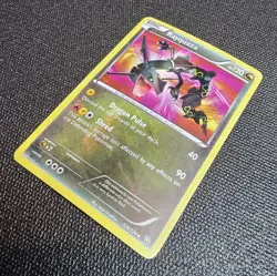 Pokemon Rayquaza Secret Rare 128/124 Dragons Exhalted Black And White - Image 3