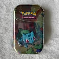 Pokemon Kanto Friends Mini Tins - Bulbasaur BRAND NEW SEALED, FAST SHIPPING - Image 1