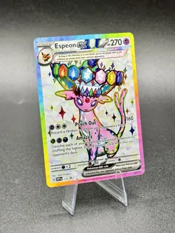 Espeon ex 175 Promo Pokemon Scarlet & Violet Promo SVP175 Promo Rare Holo NM/M - Image 1