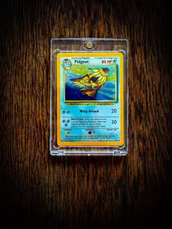 Pokemon TCG Pidgeot 8/64 Jungle Holo NO SYMBOL Error Misprint Vintage WOTC 1999 - Image 2