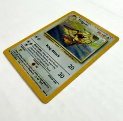 Pokemon TCG Pidgeot 8/64 Jungle Holo NO SYMBOL Error Misprint Vintage WOTC 1999 - Image 4
