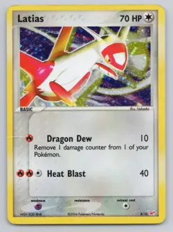 Pokemon Latias 4/10 Ex Trainer Kit 1: Latias & Latios Holo - Image 1