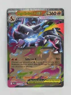 Mega Charizard X ex 13/94 Pokemon Phantasmal Flames English Double Rare NM 🔥 - Image 1