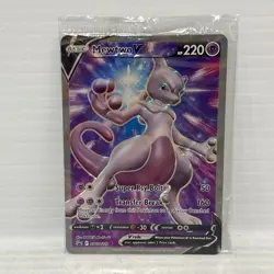 Mewtwo V SWSH229 - Pokemon TCG Black Star Promo Champions Path - Promo Sealed - Image 1