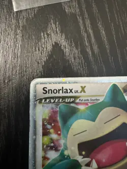 2009 POKEMON PLATINUM RISING RIVALS #111 SNORLAX LV. X HOLO RARE FOIL - Image 4