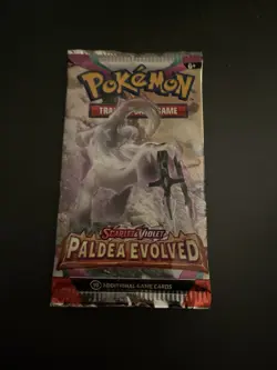 Heavy 22.29g Pokemon Sealed Paldea Evolved Booster Pack - Image 2