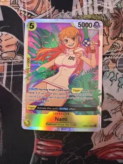 One Piece Nami OP08-106 SR NM x2 - Image 1
