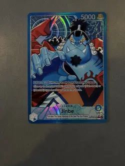 Jinbe Leader OP14-040 Alt Art Azure Sea's Seven English One Piece *CLEAN* - Image 1