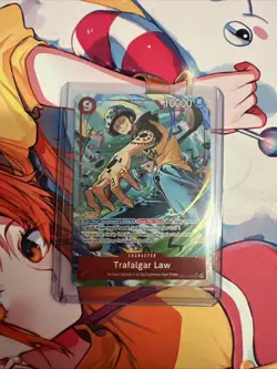 Trafalgar Law One Piece Alt Art OP14-009 (SR) Mint Condition English - Image 1