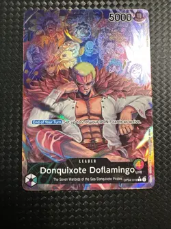 Donquixote Doflamingo One Piece Kingdoms Of Intrigue LEADER OP04-019 ALT ART - Image 2