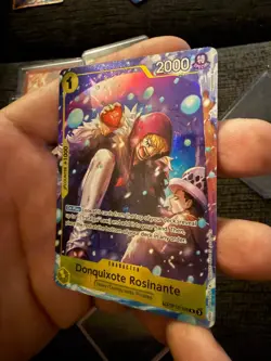 One Piece Tcg English Op14 Donquixote Rosinante Treasure Rare Op12-108 - Image 1