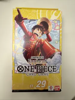 One Piece Tcg Egghead Starter Deck [ST29] English Version Brand New And Sealed! - Image 1