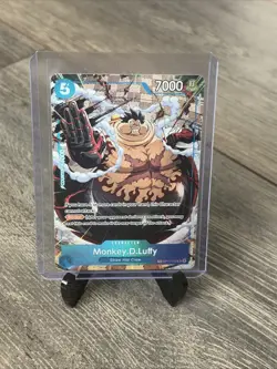 One Piece TCG Monkey.D.Luffy OP11-058 Carrying On His Will OP13 Treasure Rare TR - Image 1