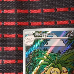 Exeggutor Illustration Rare Holo Pokemon Card ( #135/132 Mega Evolution NM ) - Image 2