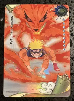 Naruto Uzumaki NRSA01-SSR-019L3 Naruto Kayou Card (ENGLISH) - Image 1