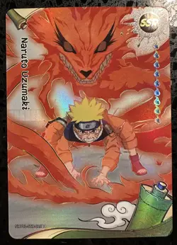 Naruto Uzumaki NRSA01-SSR-019L3 Naruto Kayou Card (ENGLISH) - Image 2