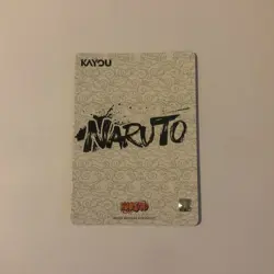 Sasuke Uchiha NRSA01-PU-005L4 Naruto Kayou Card Series 1 English A - Image 2