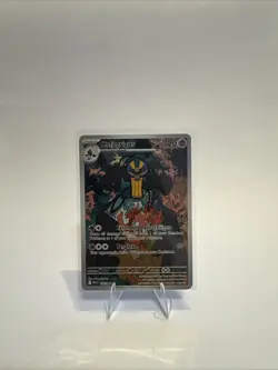 Pokemon TCG White Flare Cofagrigus 123/086 Holo Illustration Card NM Condition - Image 1