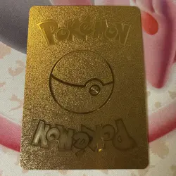 Charizard Vmax Gold Foil Fan Art Vinyl Textured Collector Pokemon Card - Image 2