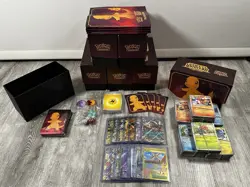 Pokemon TCG OBSIDIAN FLAMES BULK LOT BUNDLE 400+ CARDS 10 EX - 3 UR - 1 HR - Image 1