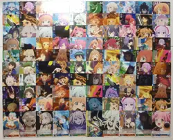 Lot of 100 Japanese Weiss Weiss Schwarz Princess Connect! Re:Dive Card set - Image 1