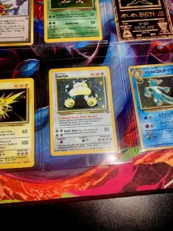 Pokemon Card lot x 46 1st Edition Giovannis Machamp Ancient Mew Snorlax holo - Image 4