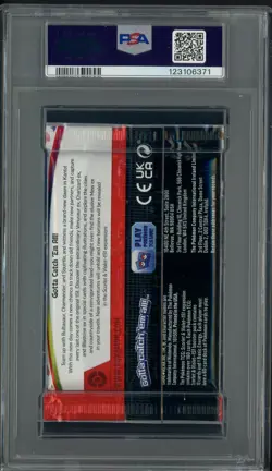 2023 Pokemon International Scarlet Violet Card 151 Foil Booster Pack PSA 9 MINT - Image 2