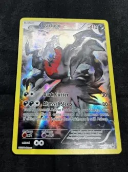 Pokemon Darkrai TCG XY114 Black Star Holo Promo Full Art Card - Image 2