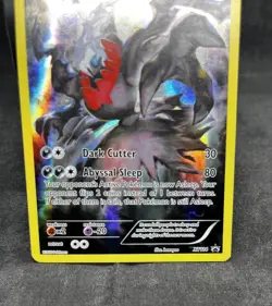 Pokemon Darkrai TCG XY114 Black Star Holo Promo Full Art Card - Image 4