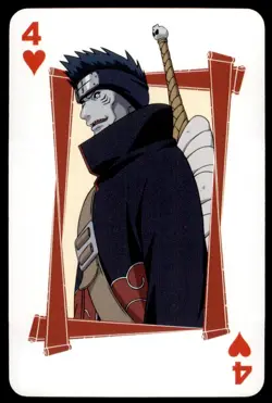 2007 Naruto Shippuden Shonen Jump Kisame Hoshigaki Poker Card #4 - Image 1