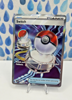 Switch Pokemon Phantasmal Flames Full Art Trainer 123/094 Card Tcg Nm - Image 1
