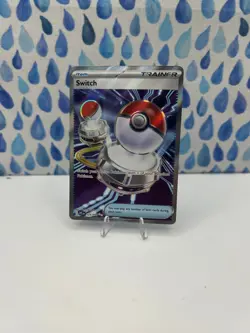 Switch Pokemon Phantasmal Flames Full Art Trainer 123/094 Card Tcg Nm - Image 3