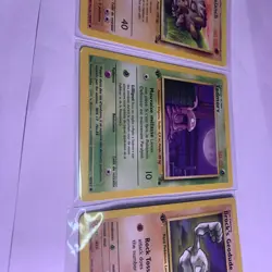 Set Of 3 Pokemon Cards 1st Edition - Image 2