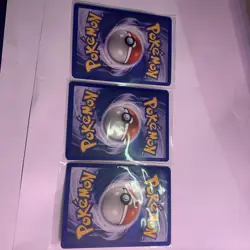 Set Of 3 Pokemon Cards 1st Edition - Image 3