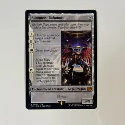 Magic the Gathering MTG Summon: Bahamut x1 Mythic Card NM/M Final Fantasy - Image 1