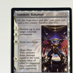 Magic the Gathering MTG Summon: Bahamut x1 Mythic Card NM/M Final Fantasy - Image 2