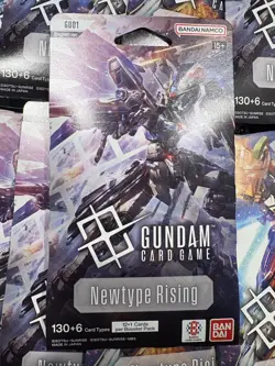 Gundam Card Game Newtype Rising Sleeved Booster Packs Lot of 10 Sealed GD01 - Image 3