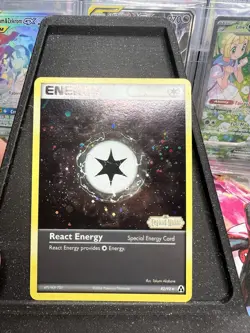 Pokemon TCG React Energy EX Legend Maker 82/92 Reverse Holo Uncommon Card - Image 1