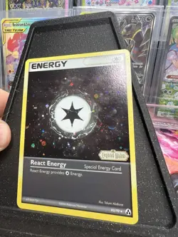 Pokemon TCG React Energy EX Legend Maker 82/92 Reverse Holo Uncommon Card - Image 2