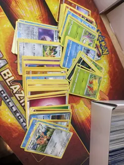 1000+ Pokemon TCG Cards Bulk Lot Mixed Eras Reserved - Image 2