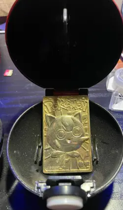4 Pokemon Burger King Gold Plated Cards and Pokeballs - Image 2