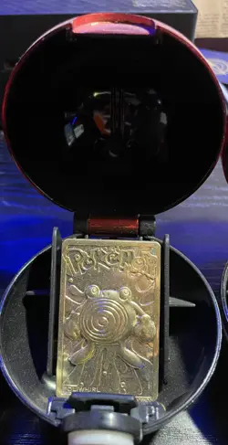 4 Pokemon Burger King Gold Plated Cards and Pokeballs - Image 4