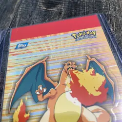 Pokemon TCG Charizard Pop-Up Card 2000 Topps Pokemon Series 3 #9 - Image 3