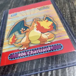 Pokemon TCG Charizard Pop-Up Card 2000 Topps Pokemon Series 3 #9 - Image 4
