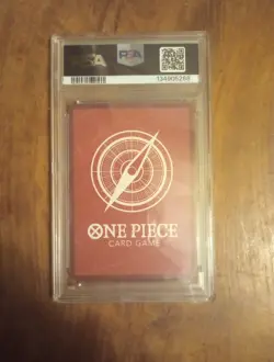 One Piece PSA Shanks OP09-001 PSA Magazine Exclusive Promo Card - Image 2