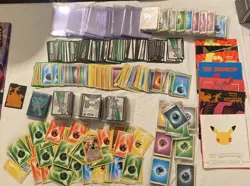 SELL OUT Pokemon Cards Mixed Lot -Energies, Code Cards, Booklets, Card Holders - Image 1
